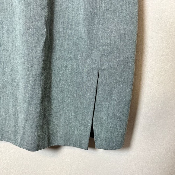 BANANA REPUBLIC Gray Sleeveless‎ Sheath Dress, Size Petite 8P - Picture 4 of 9